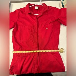 Dickies Red Jumpsuit